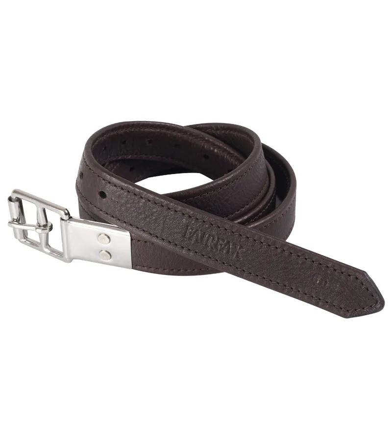 Fairfax Classic Stirrup Leathers in Havana